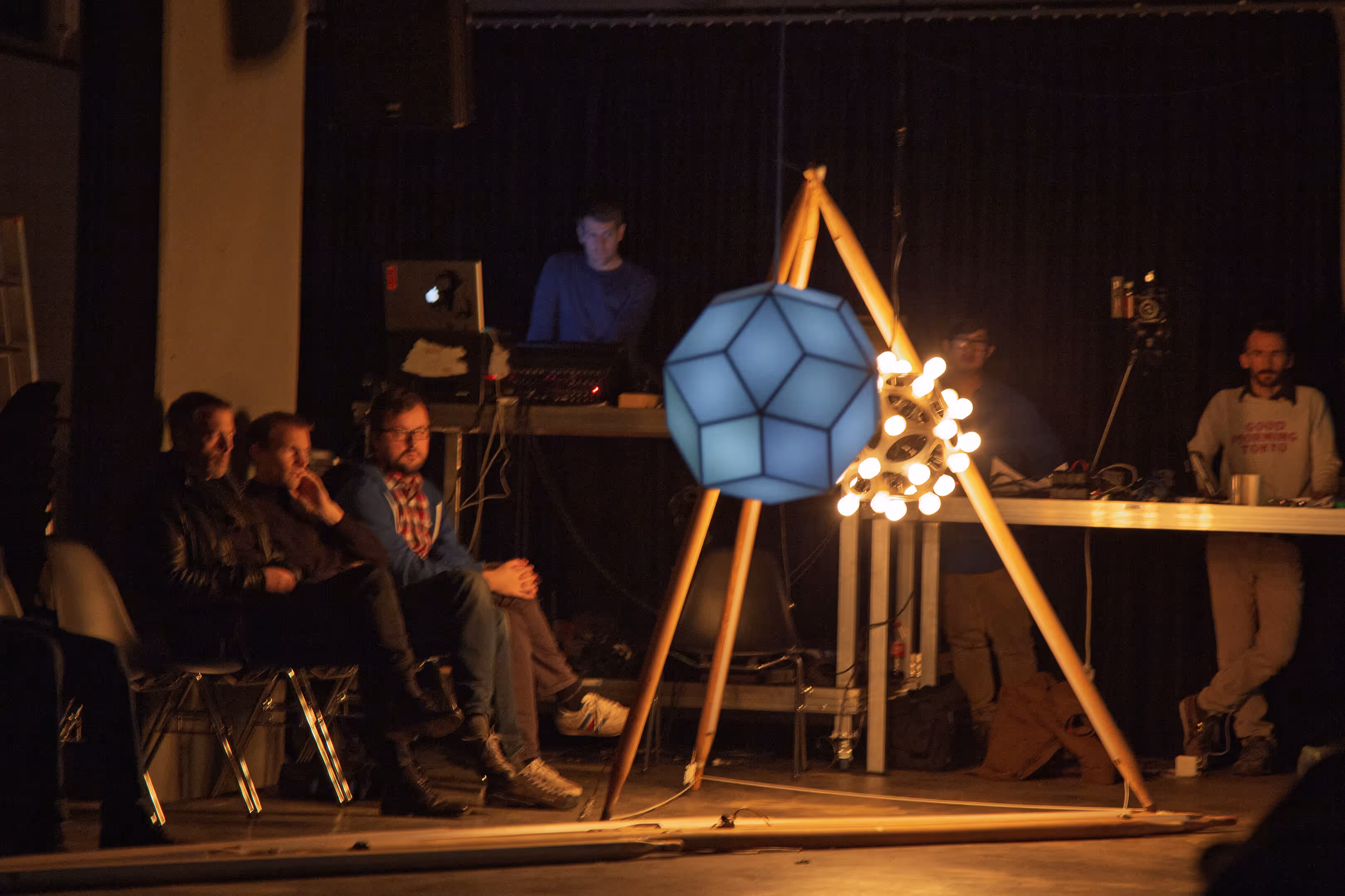 Diskohedron noise performance with Phillip Lammer, Hek Basel 2016