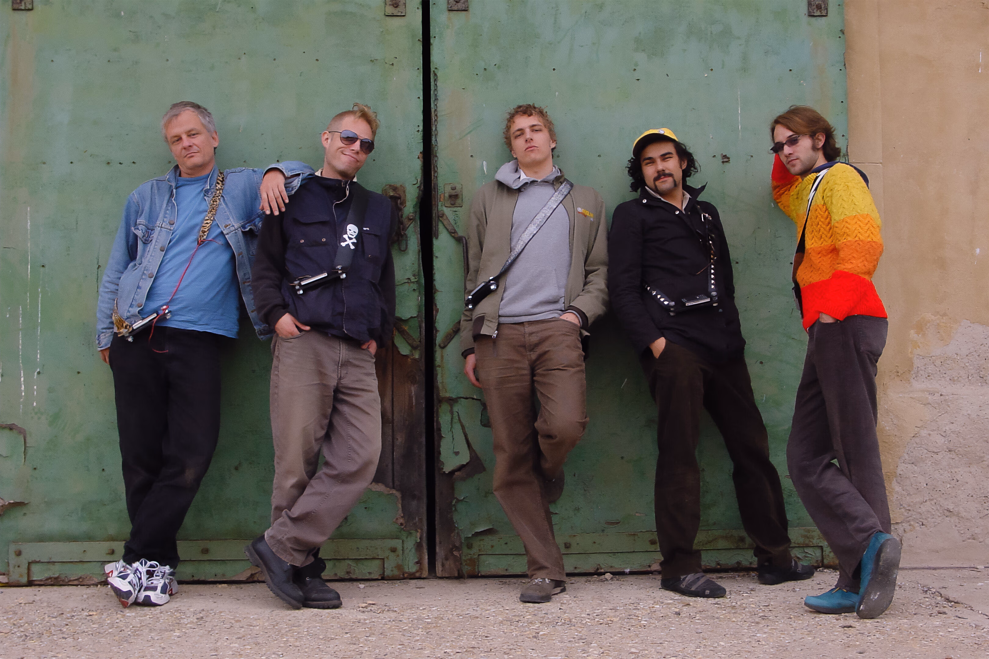 Band photo at Kleylehof, Photo: Julia Staudacher