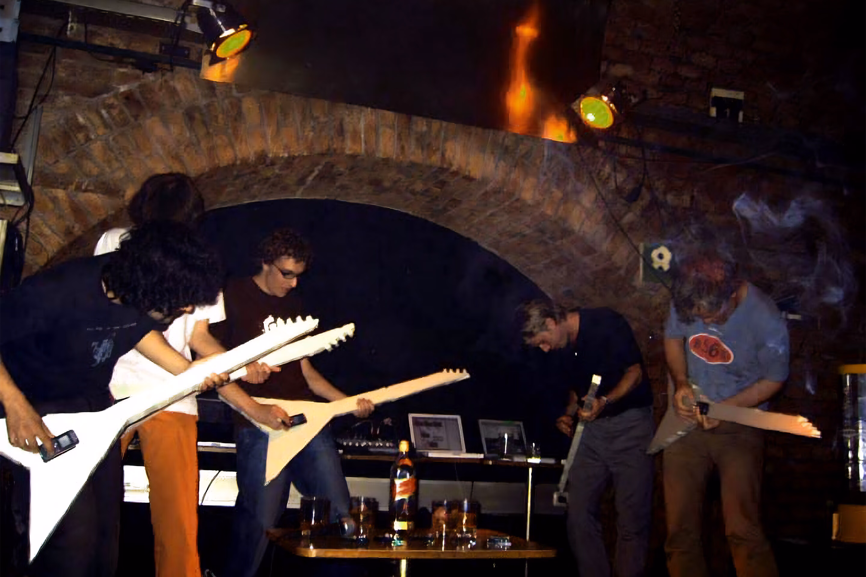 First concert as the handydandy group in rhiz, Vienna 2005