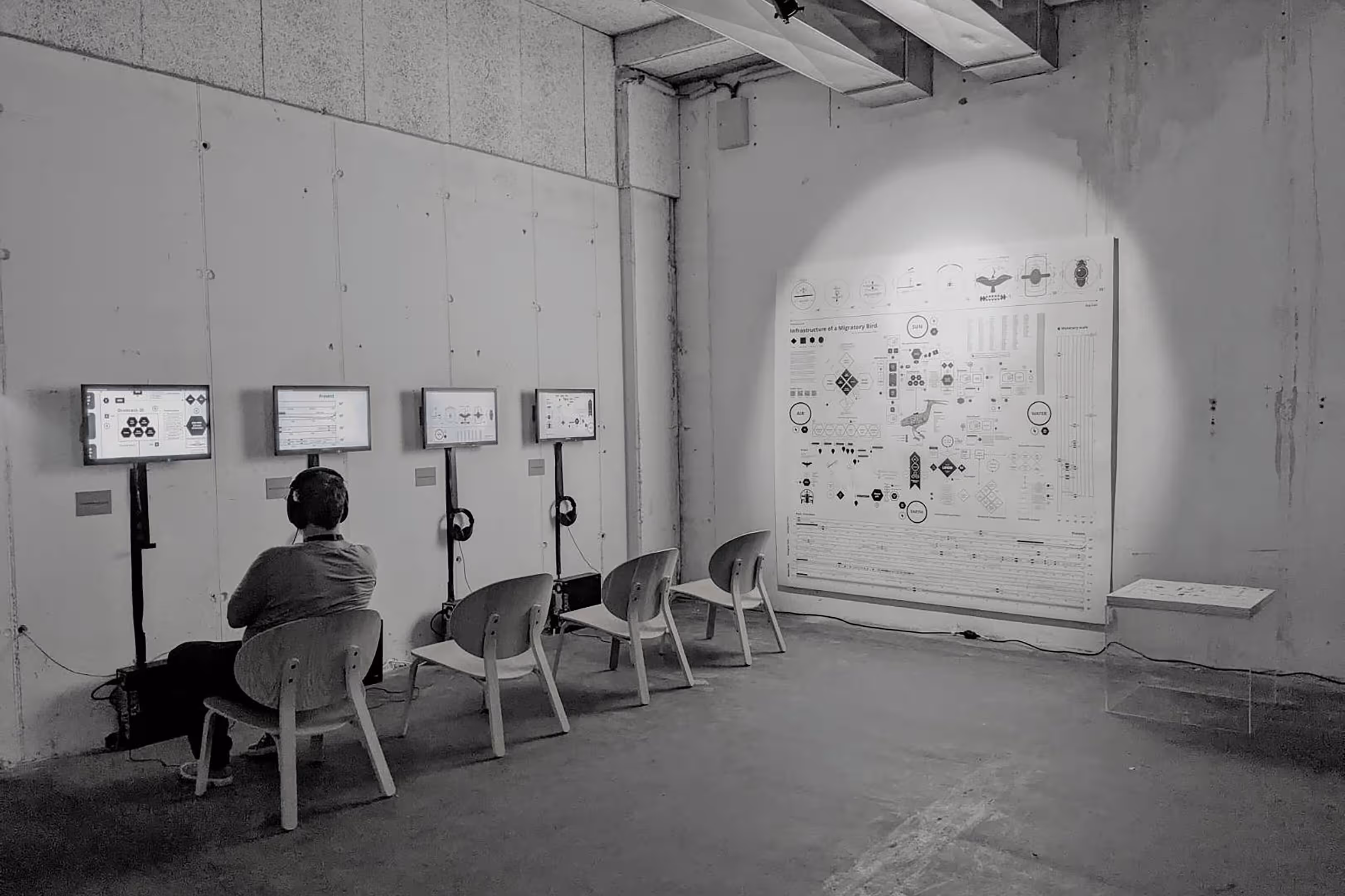 Installation view at Ars Electronica, Linz, September 2023, Photo: Felix Stalder