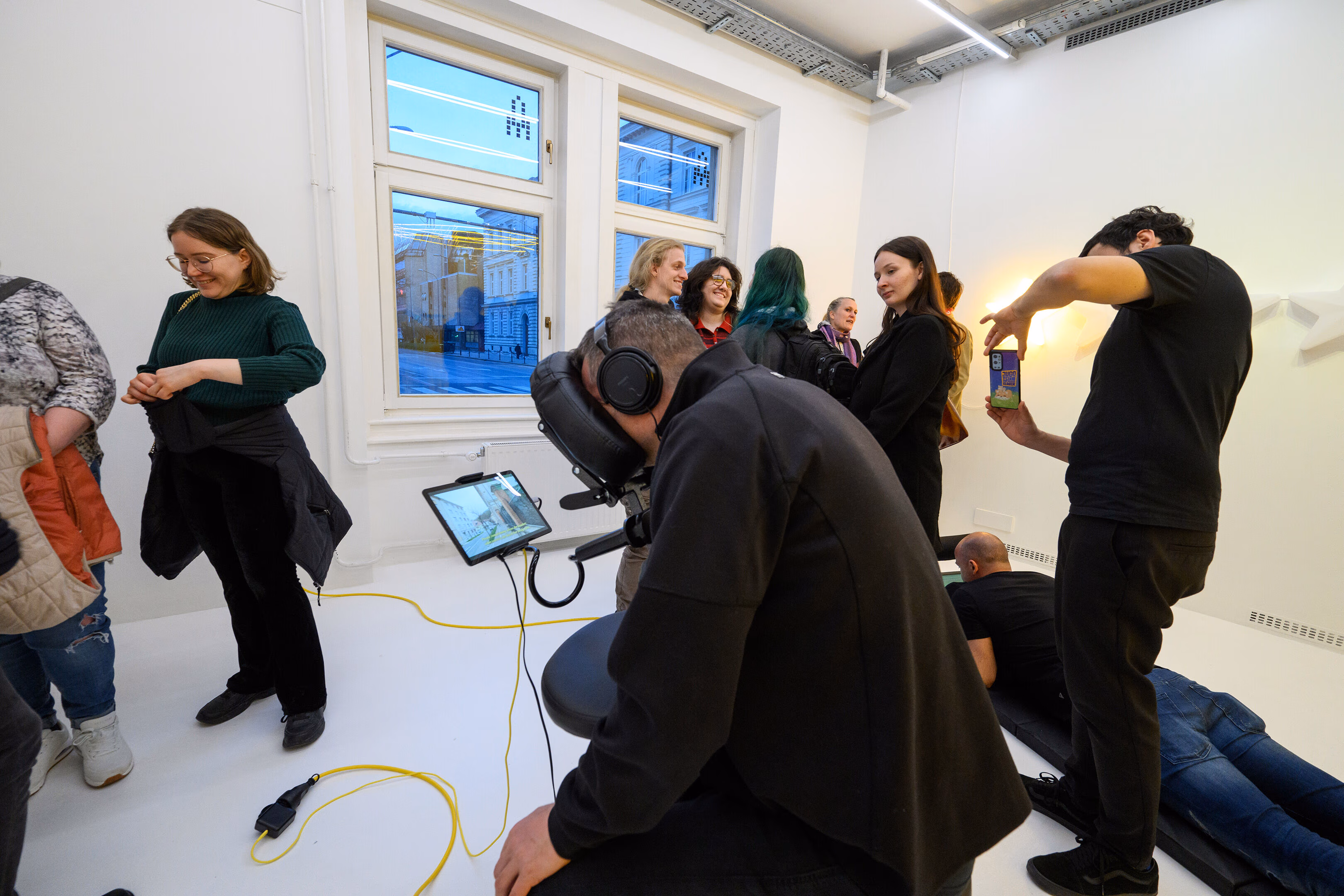 1 ⭐ Review Tour at Aksioma March 2024, Photo: Domen Pal