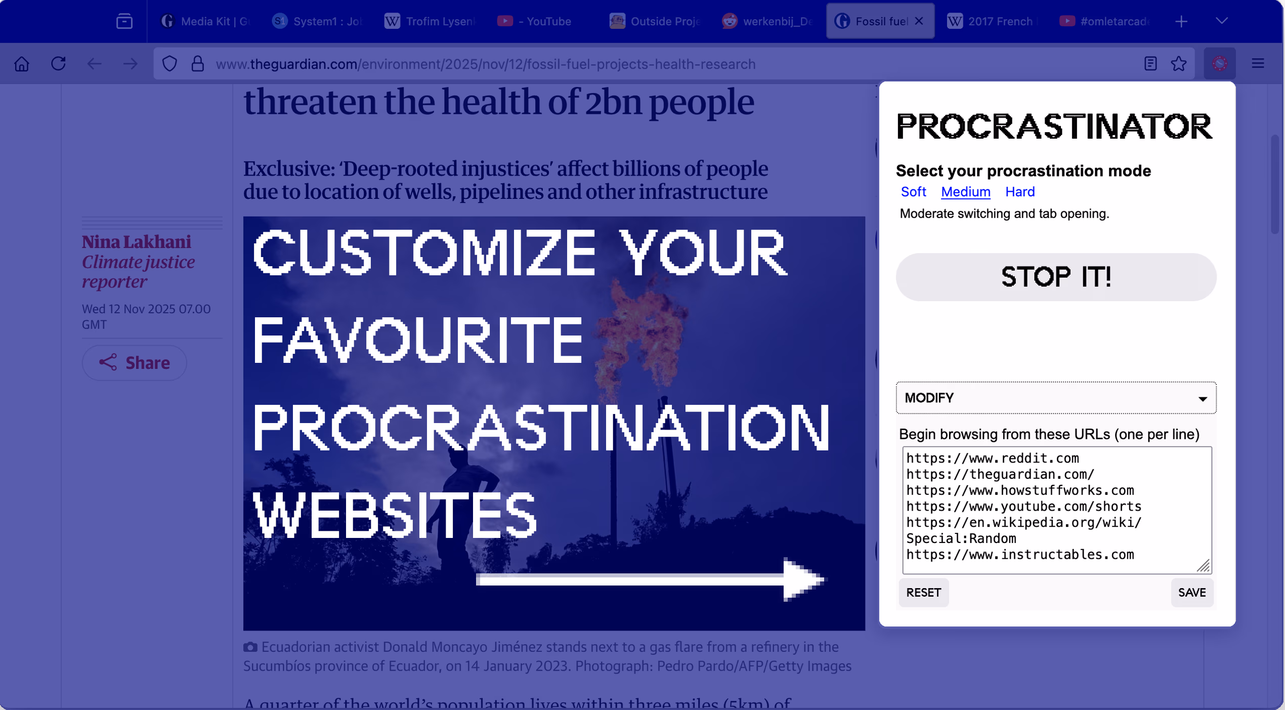 Customize the way you wanna spend endless hours