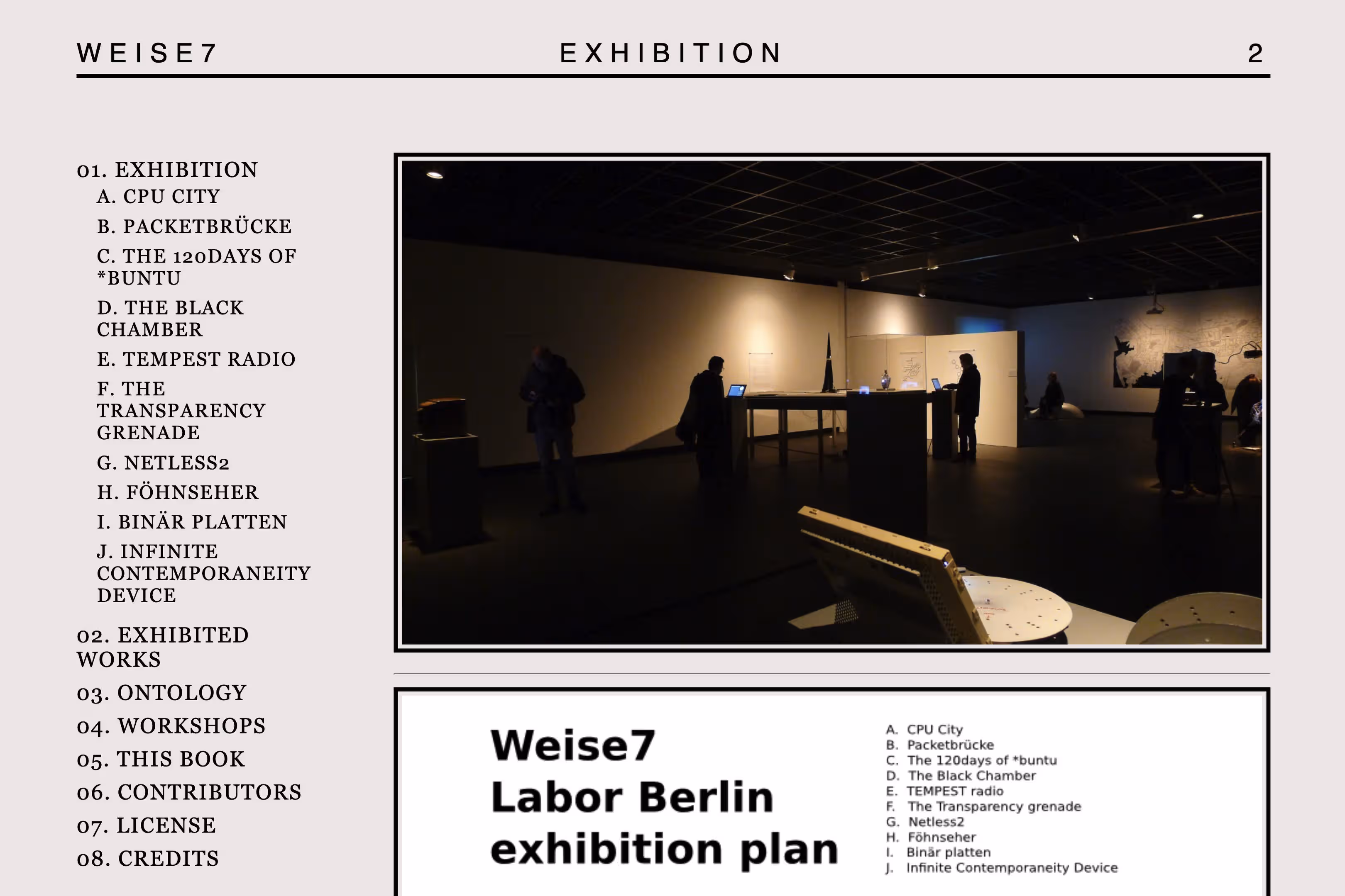 Screenshot of the digital archive