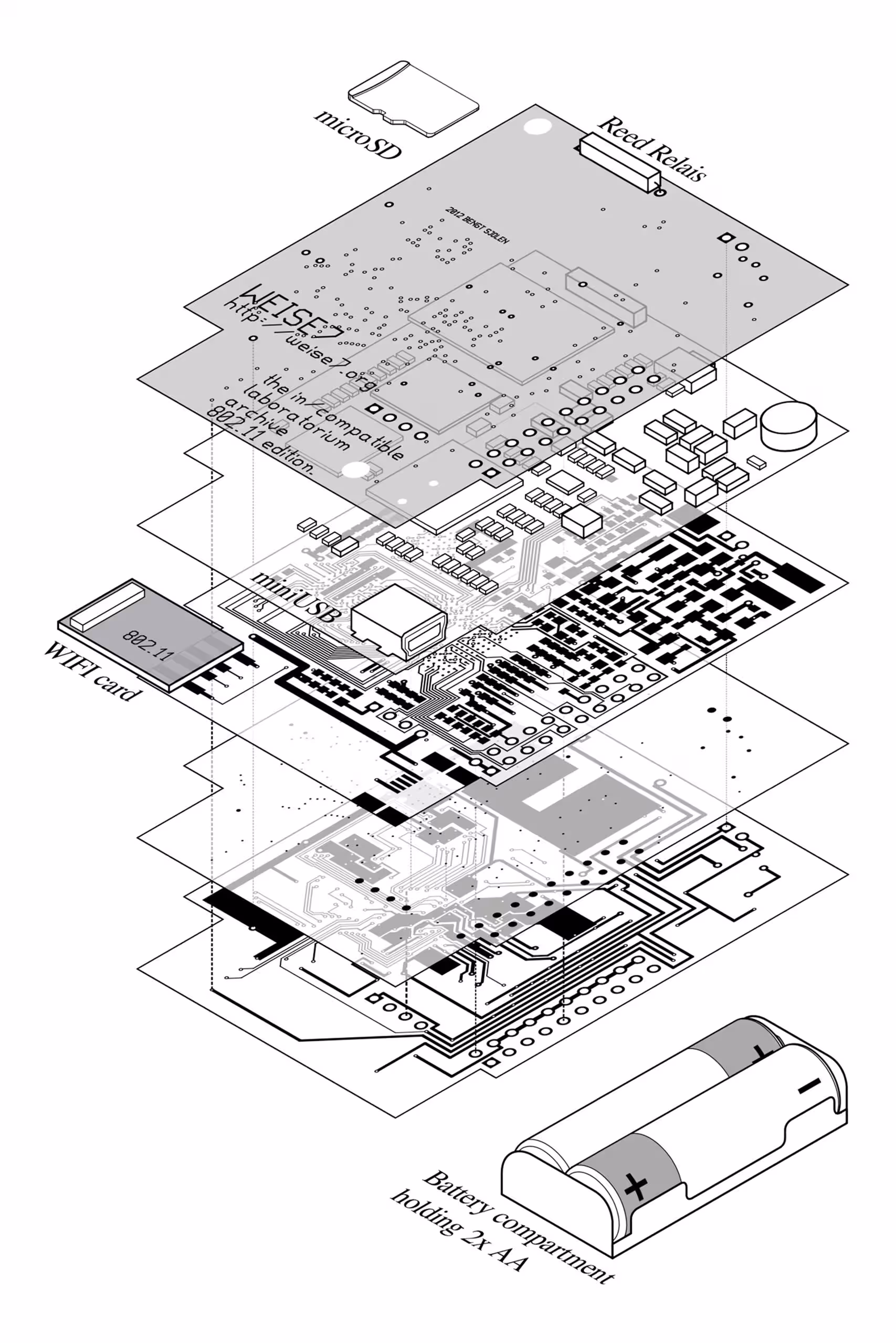Weise 7 Archive explosion diagram